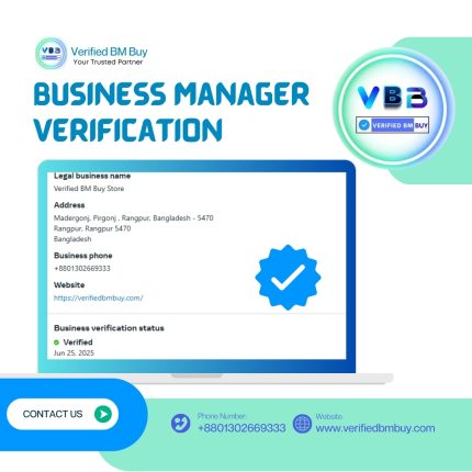 BM Verification Service – Verify Facebook Business Manager for secure and trusted advertising