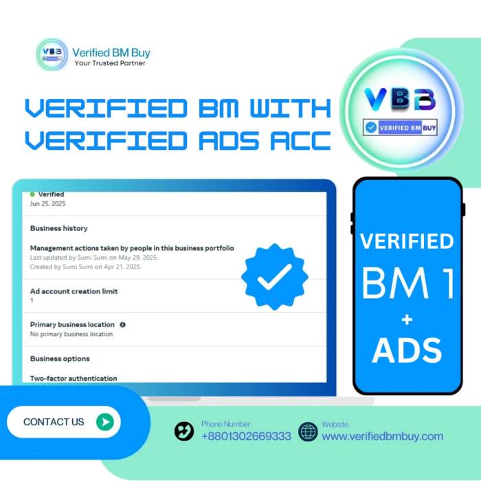 Buy Verified BM with Verified Ads Account